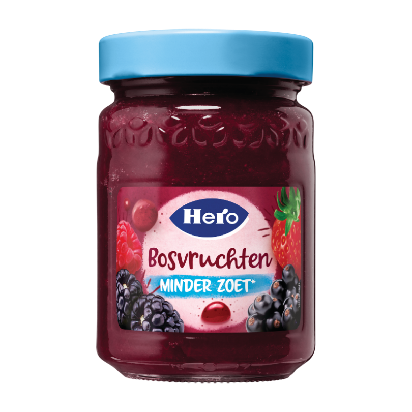 Hero Minder Zoet Jam Bosvruchten