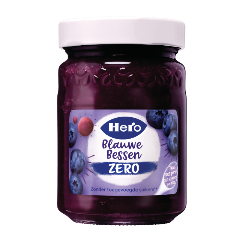 Hero Jam Zero Blauwe Bessen