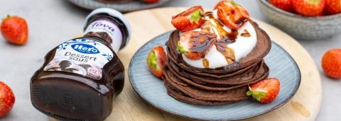 Chocolade pannenkoeken